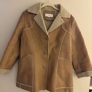 Vintage leather coat